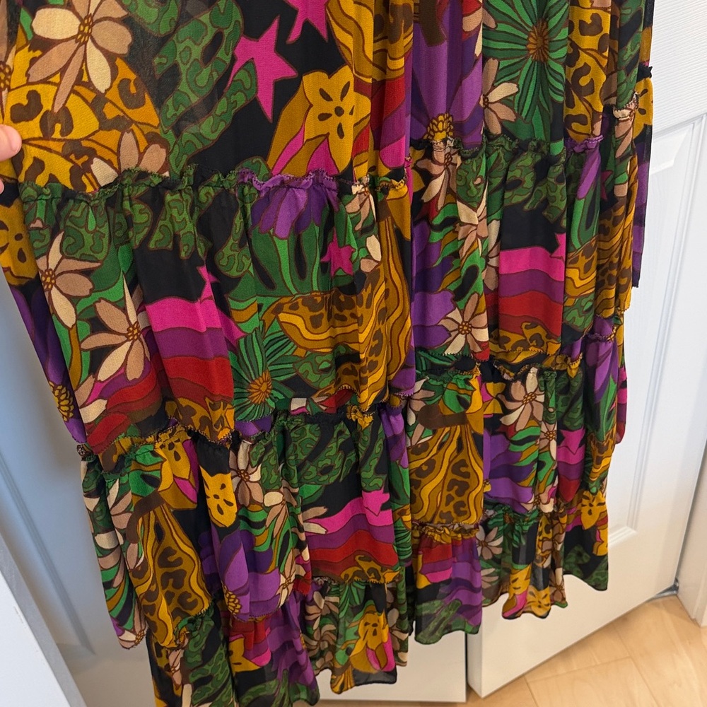 FARM Rio Multicolor Floral Dress - Picture 4 of 11